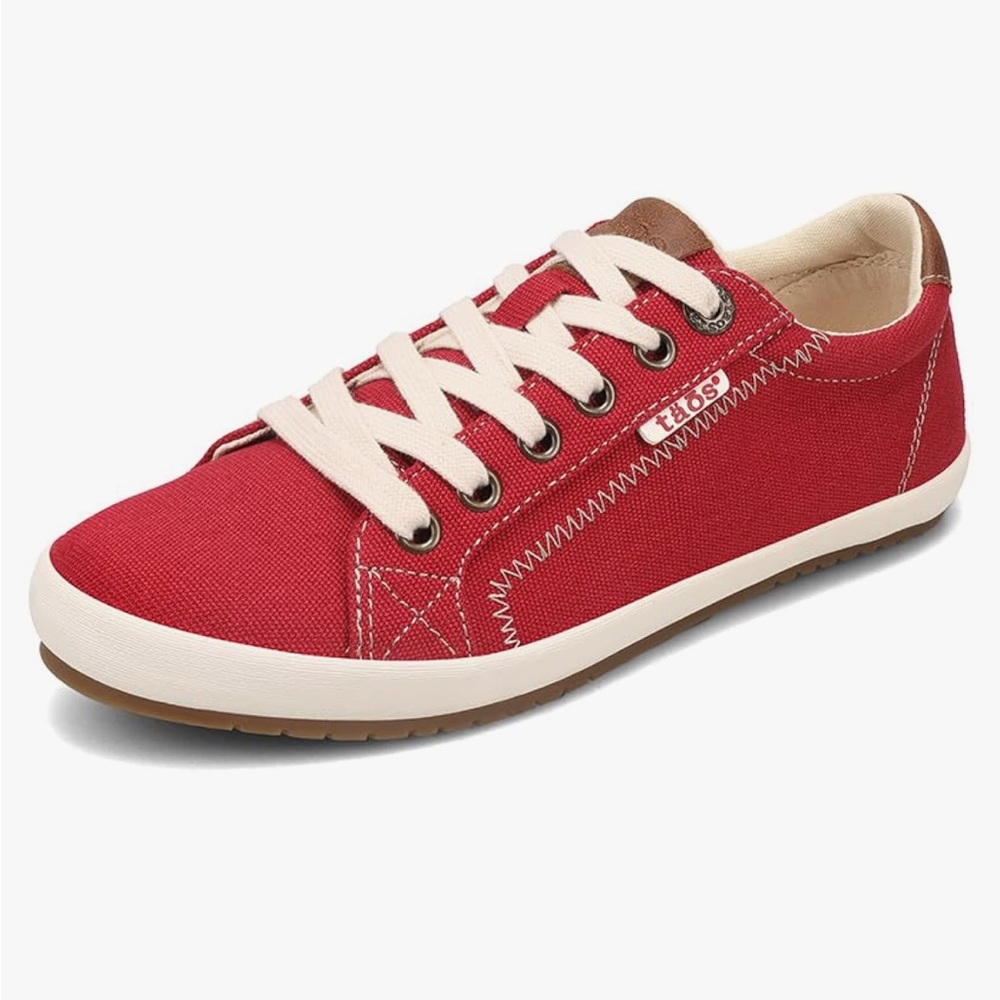 NWT Taos Star Burst in red/tan- size 7